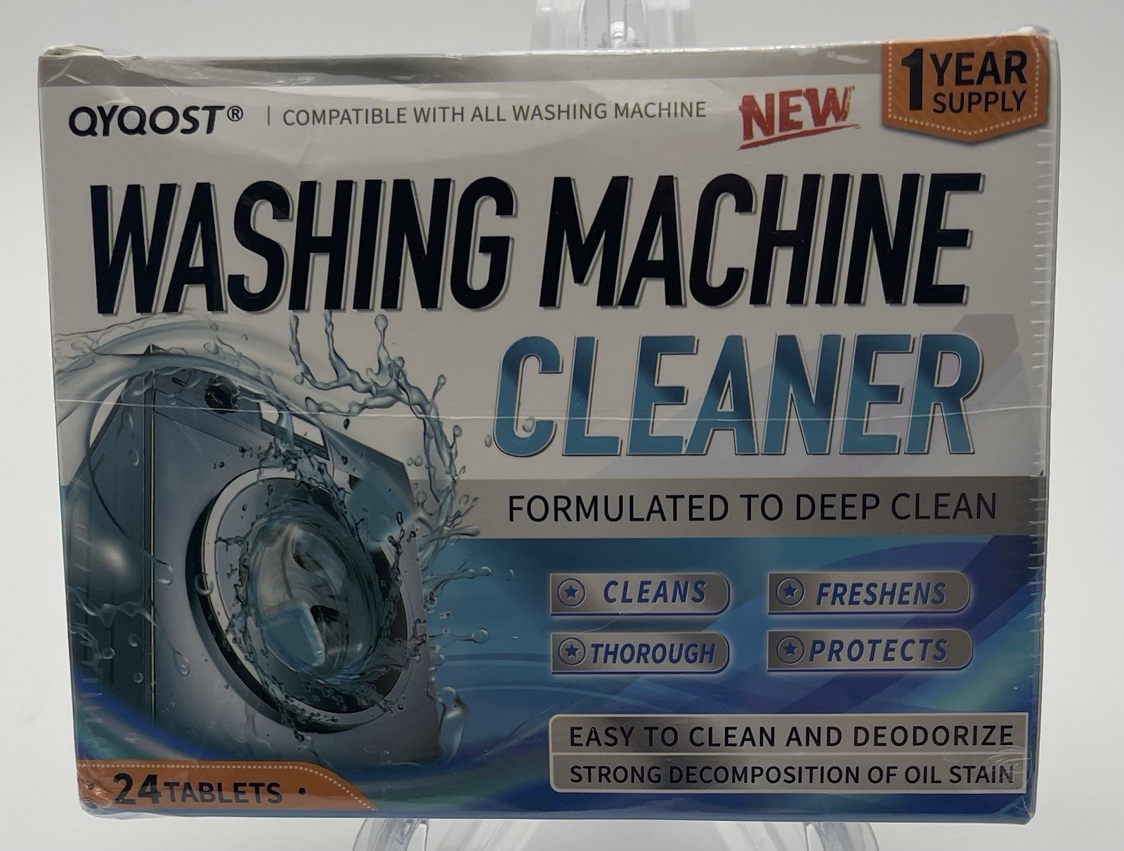 Washing Machine Clean Tablets 1 Year Supply Compatible With All Washing Machines