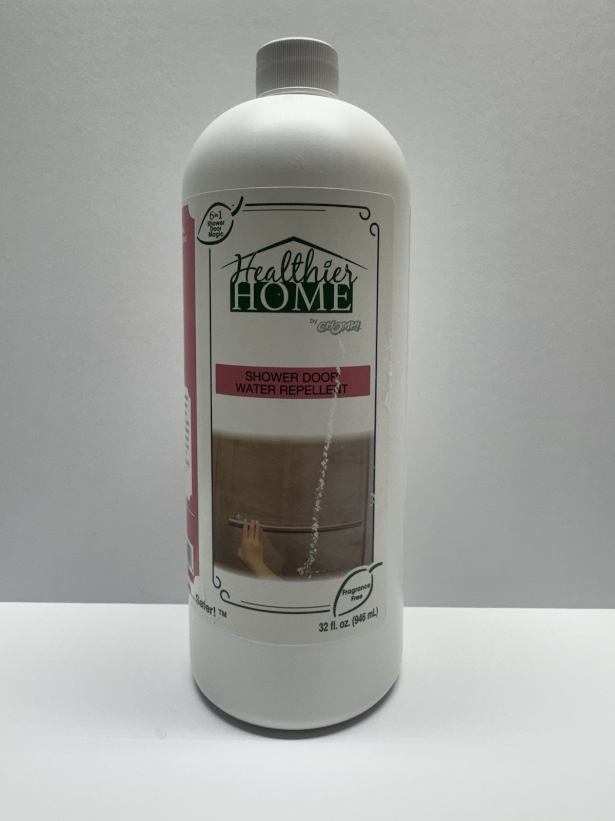 CHOMP! Shower Door Water Repellent Healthier Home 6 in 1 Shower Door Magic 32 oz