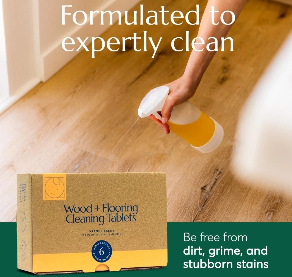 Wood and Flooring Cleaning (6 Pack) – All-Purpose Multi-Surface Household Cle…