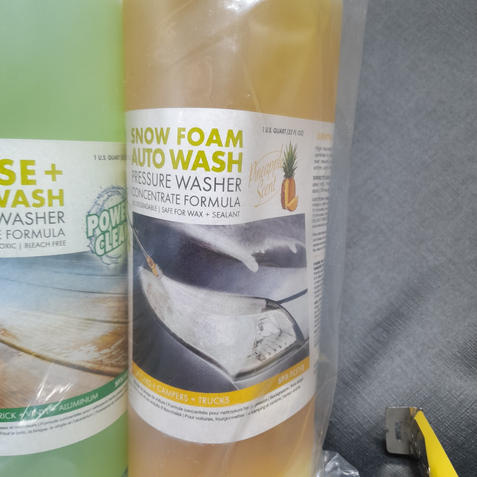 Sun Joe 3 Pack Pressure Washer Concentrate Formula, Biodegradable Detergent Trio