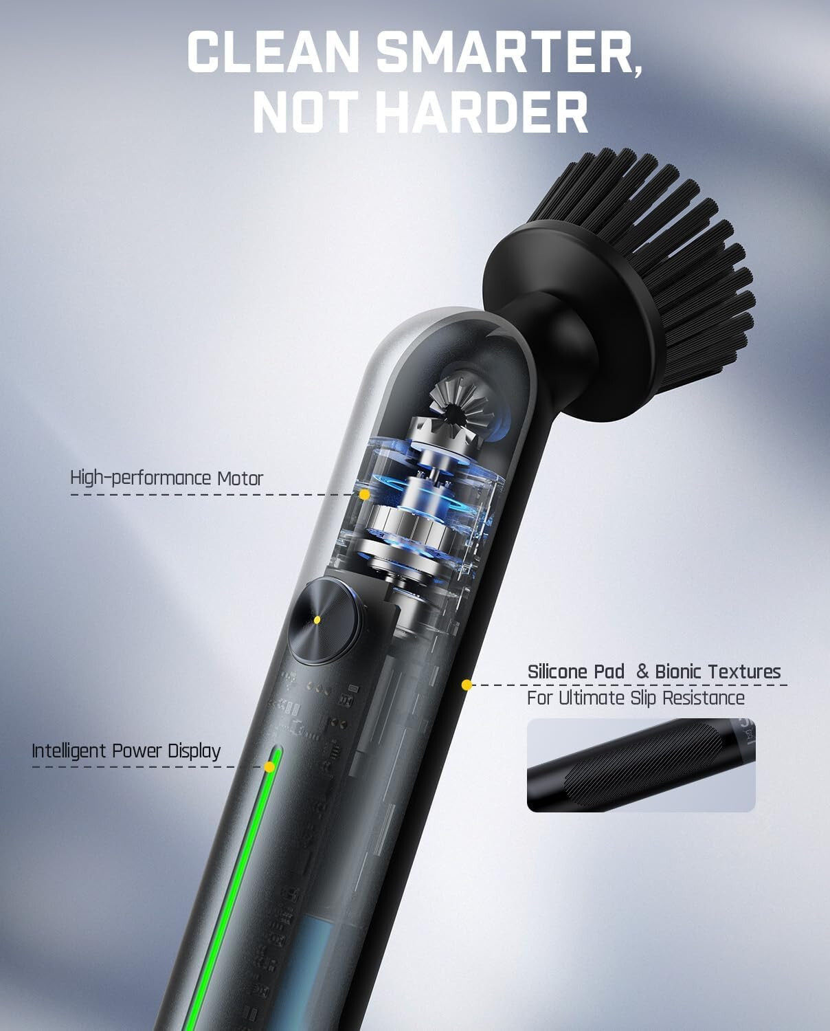 🔥Fanttik G9 Nano Electric Spin Scrubber Cordless Power Grout Brush Type-C NWT🔥