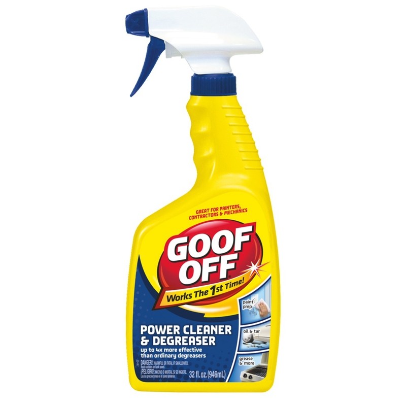 Goof Off No Scent Cleaner and Degreaser Liquid 32 oz (Pack of 6)