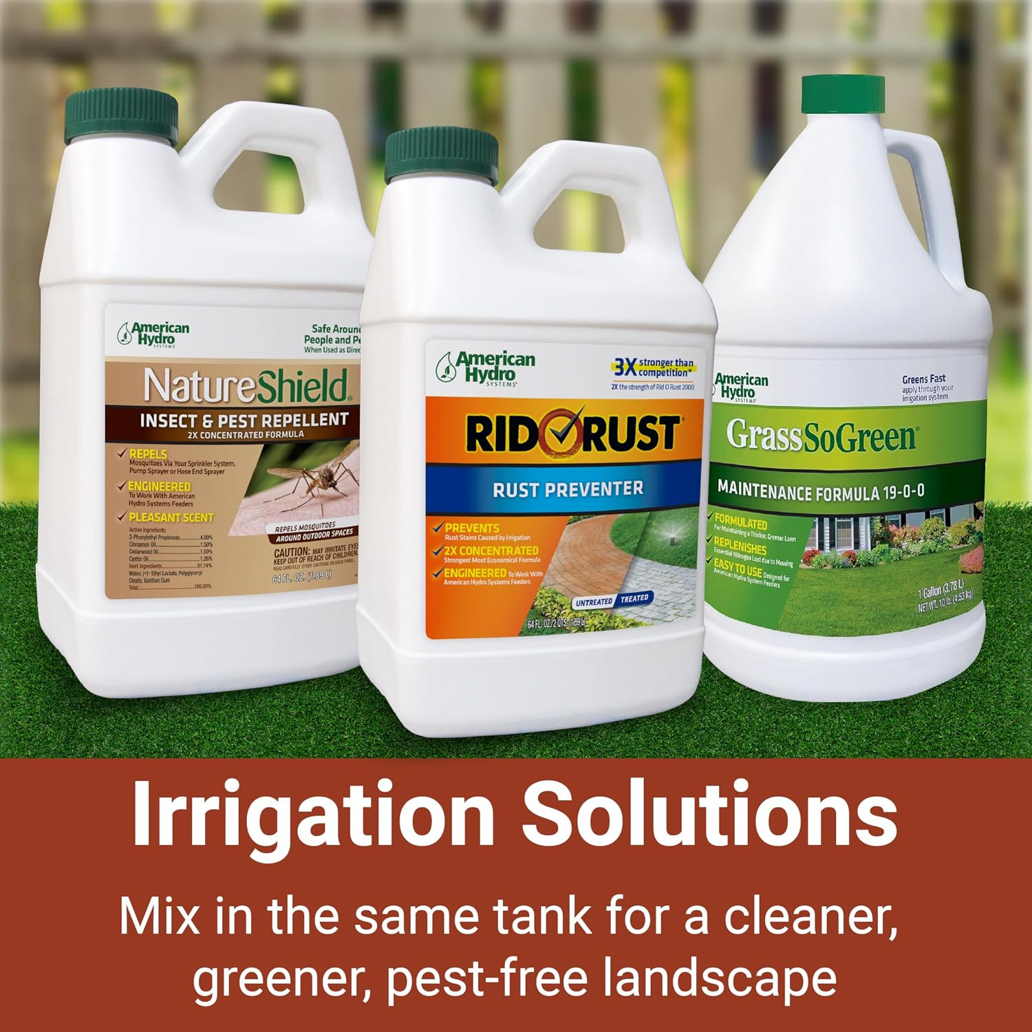 Rid-O-Rust Outdoor Rust Preventer, Concentrated Formula, Prevents Stains Caused