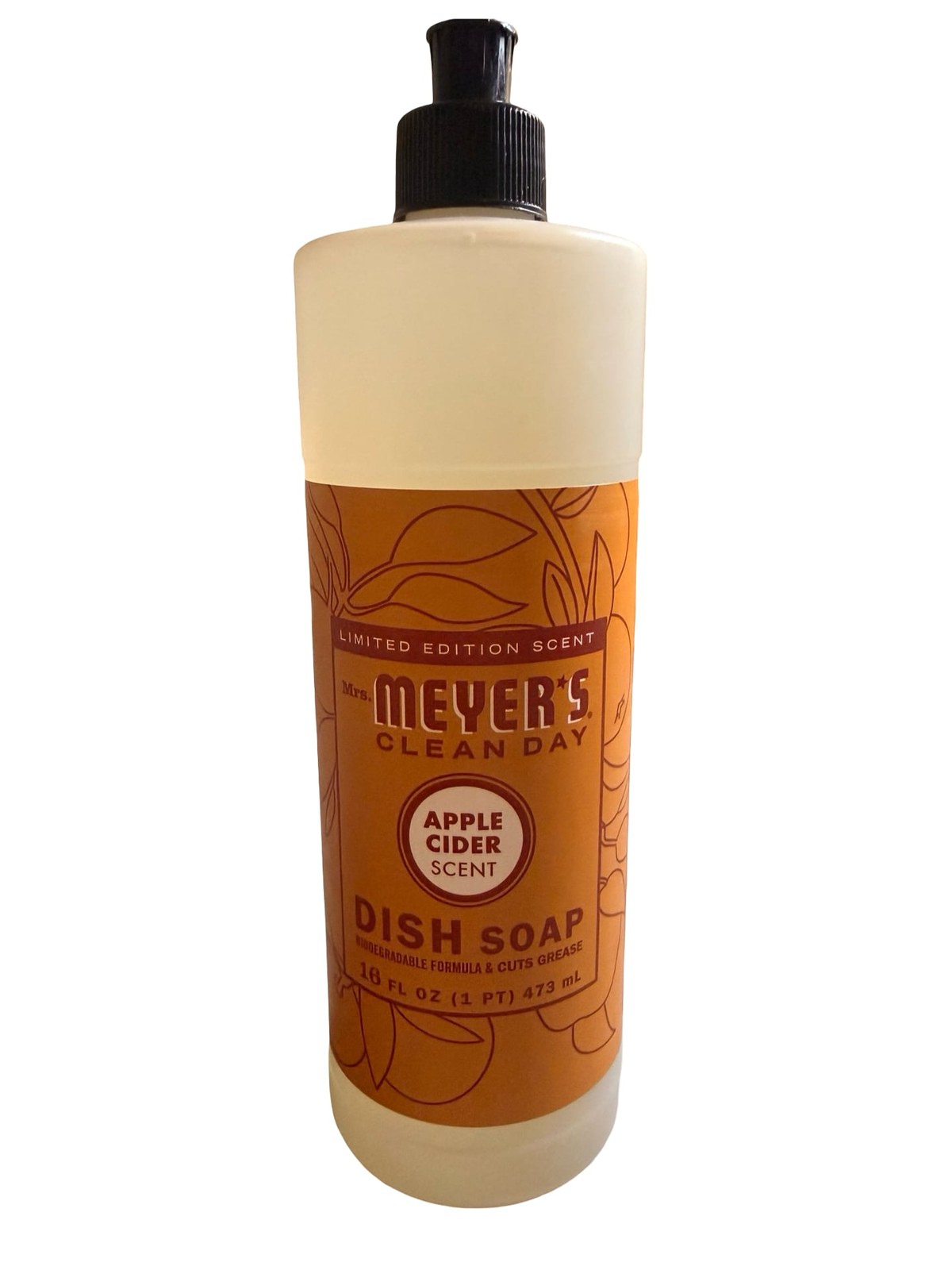 Mrs. Meyer’s Apple Cider Holiday Scent Liquid Dish Soap – 16 fl oz – Pack of 3