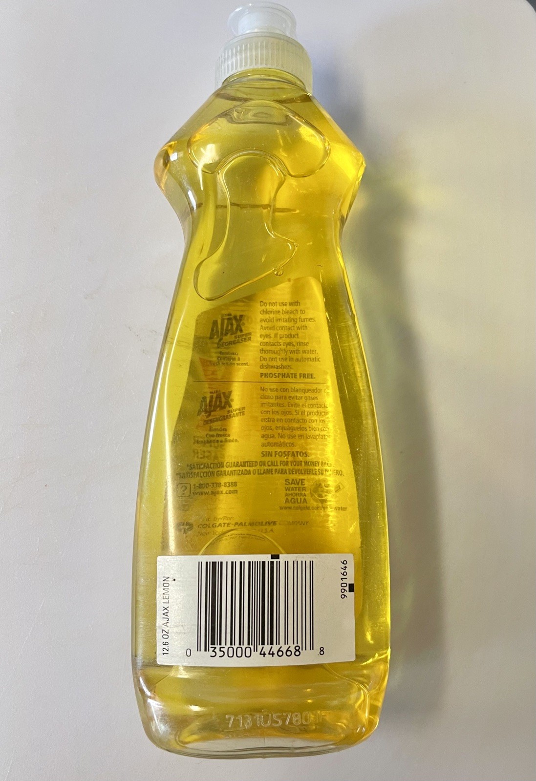 NOS Ajax Lemon + Orange Triple Action Ultra Dishwash Liquid Soap 12.6 oz, 2 PK