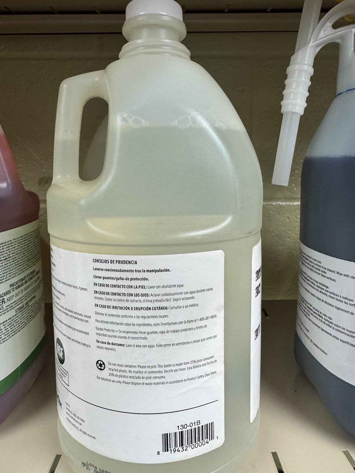 EnvirOx Green Certified H2O2 Orange TILE & Grout Renovator 1 Gallon