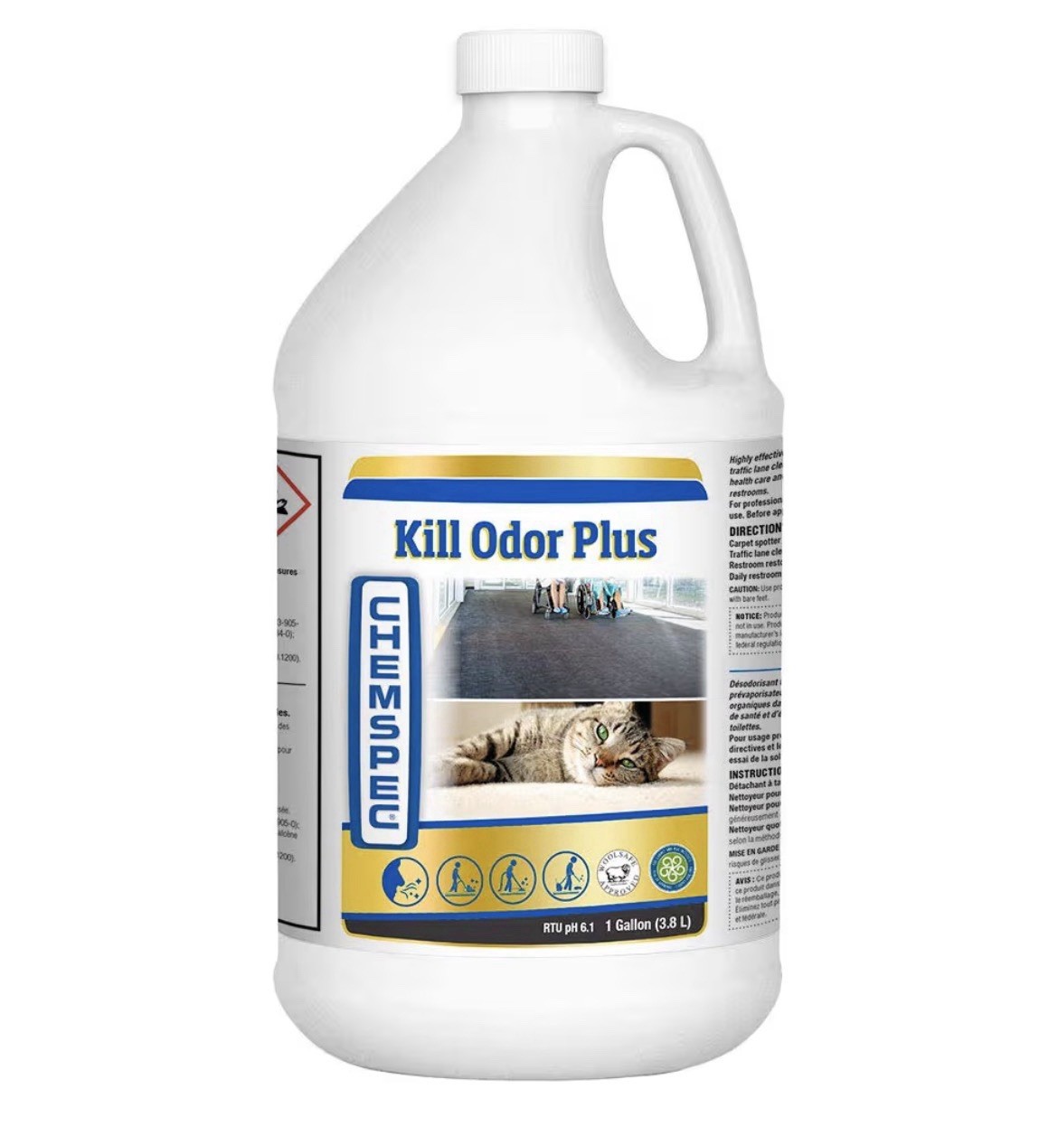 Chemspec-C-KOP1G Kill Odor + Professional Carpet & Textile Cleaner & Deodorizer