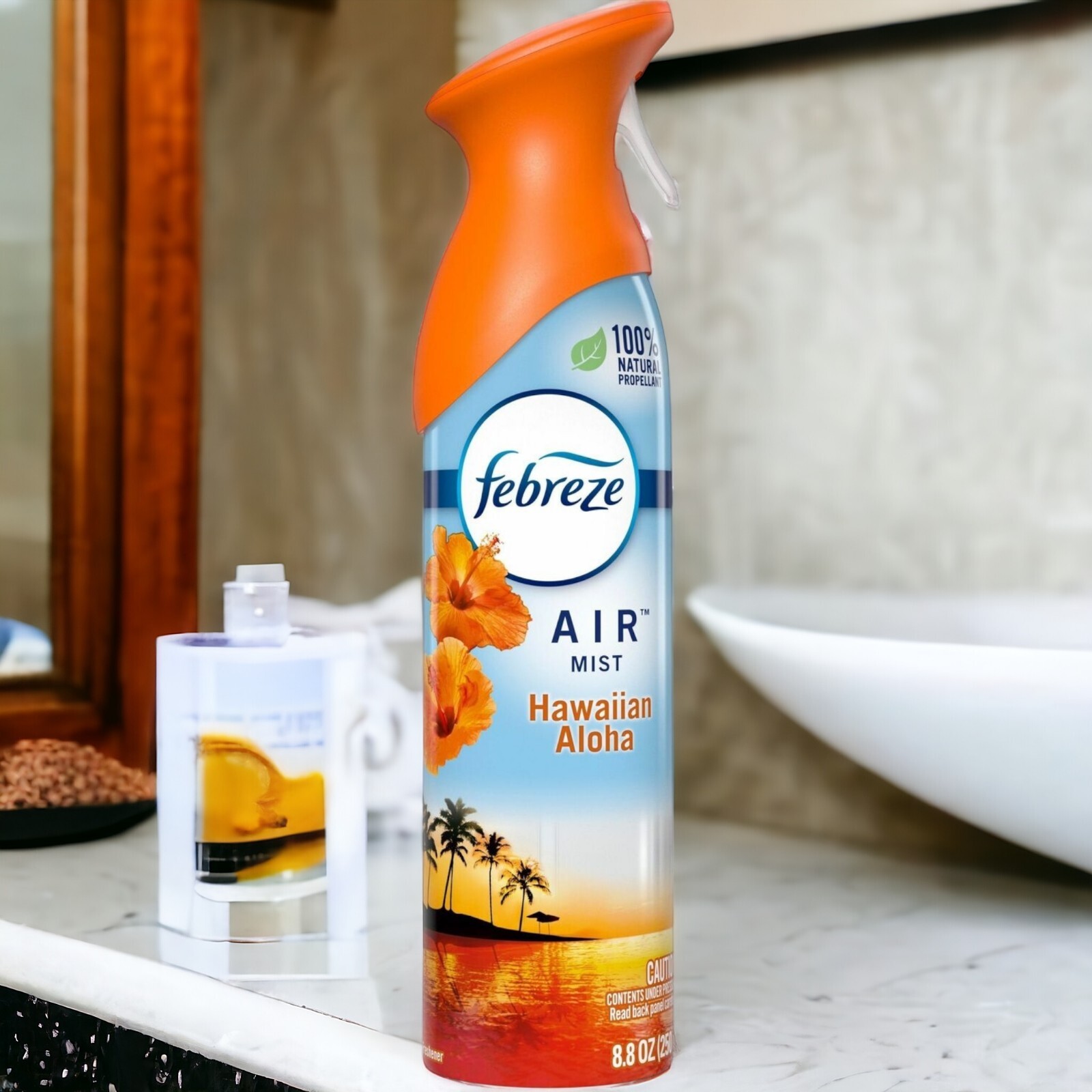 Febreze Air Mist Hawaiian Aloha And Mist Ocean 4PACK
