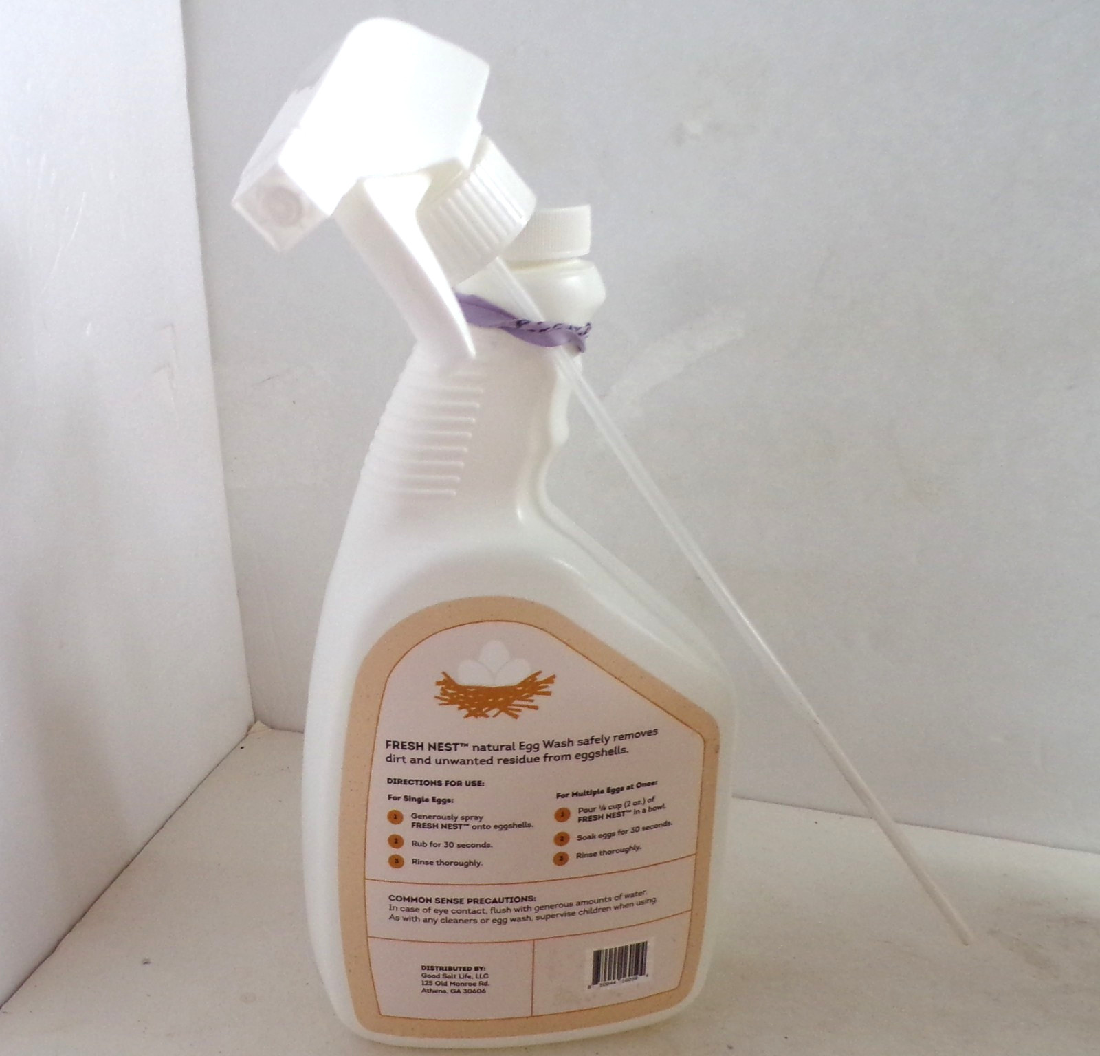 Good Salt Fresh Nest Egg Wash Natural Cleaner Non Toxic Eco Friendly 1 QT