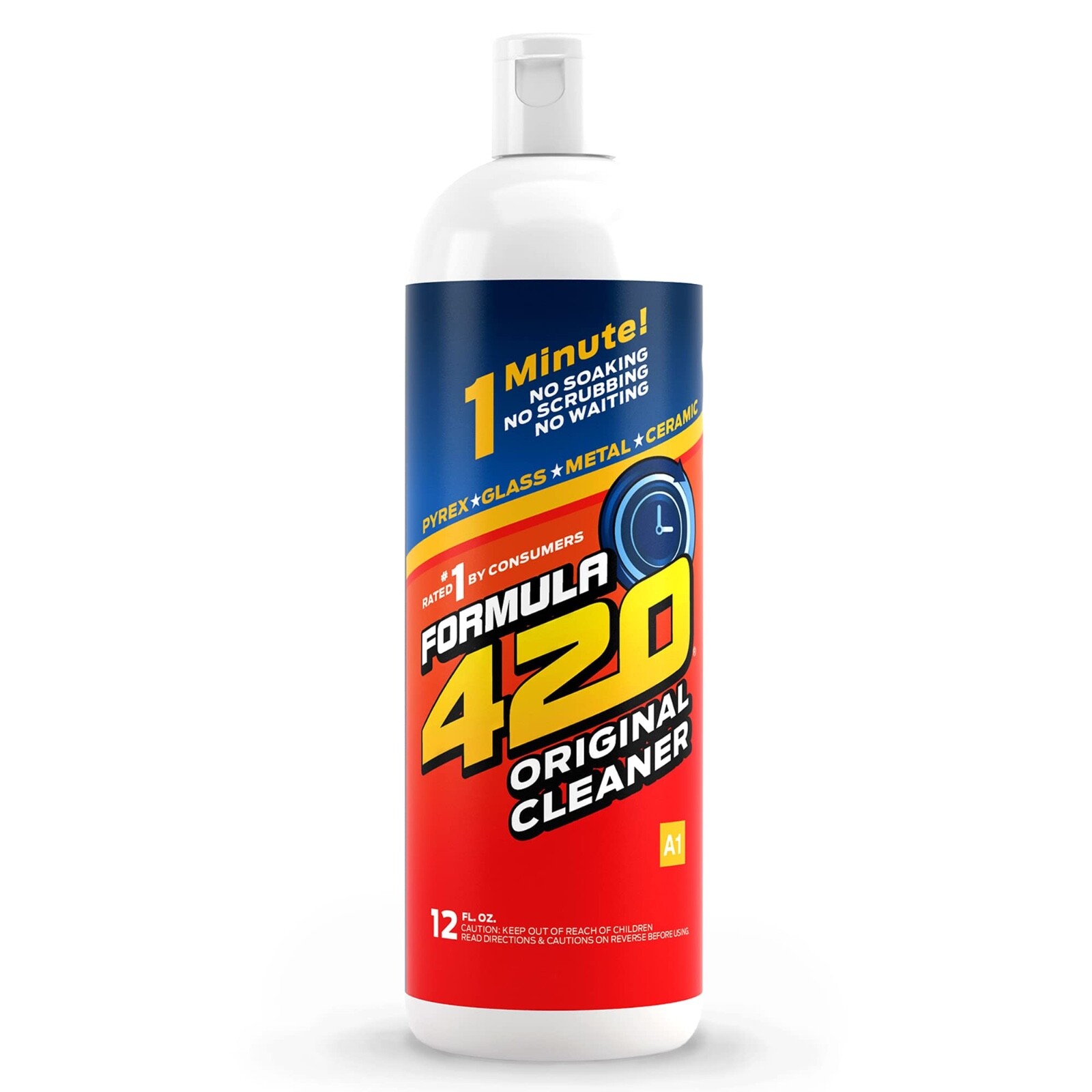 All Purpose Cleaner – Formula 420 – 12oz Bottles (3-Pack) for Glass & Metal