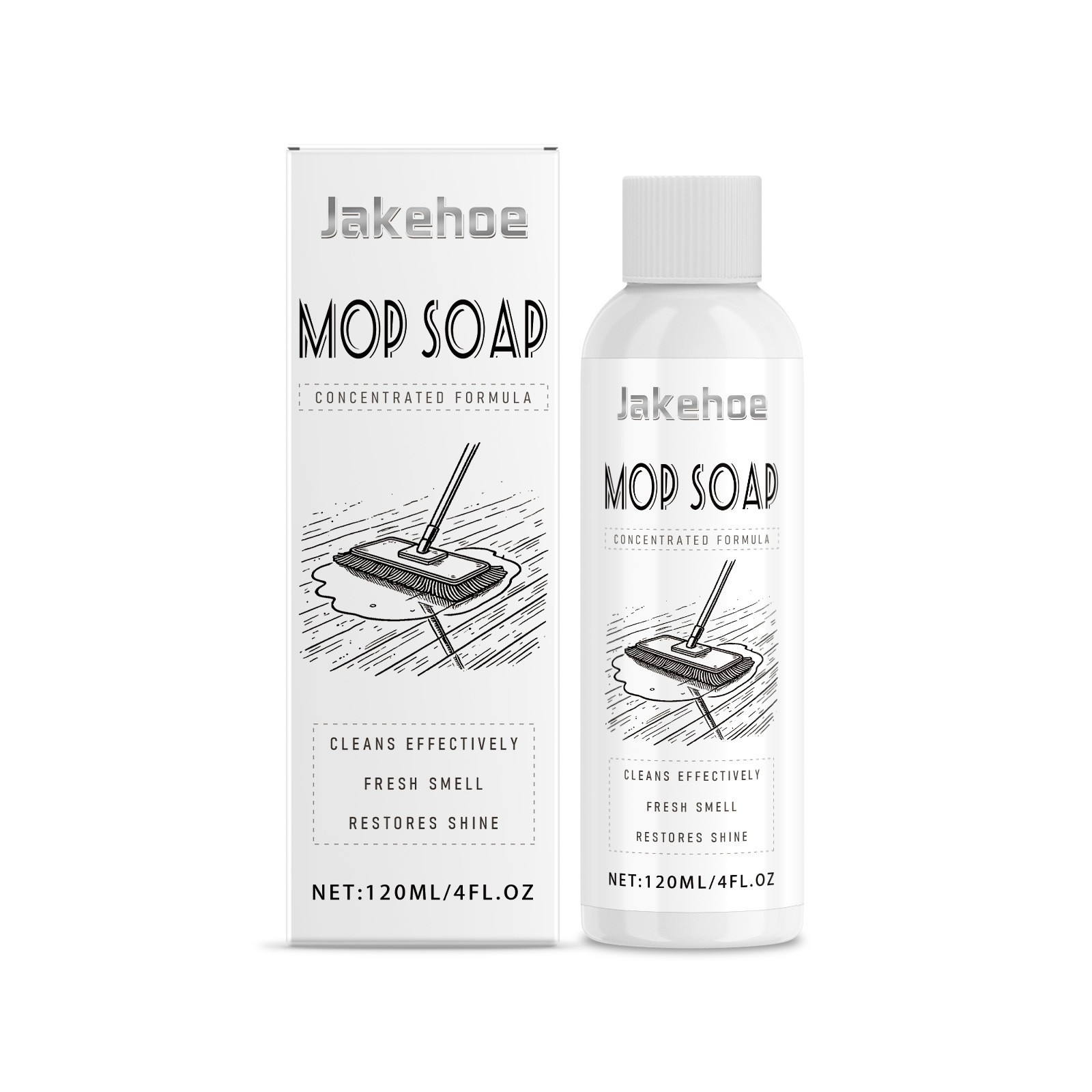 Highly Scented Mahogany Mop Soap for Kitchen & Bathroom Floors