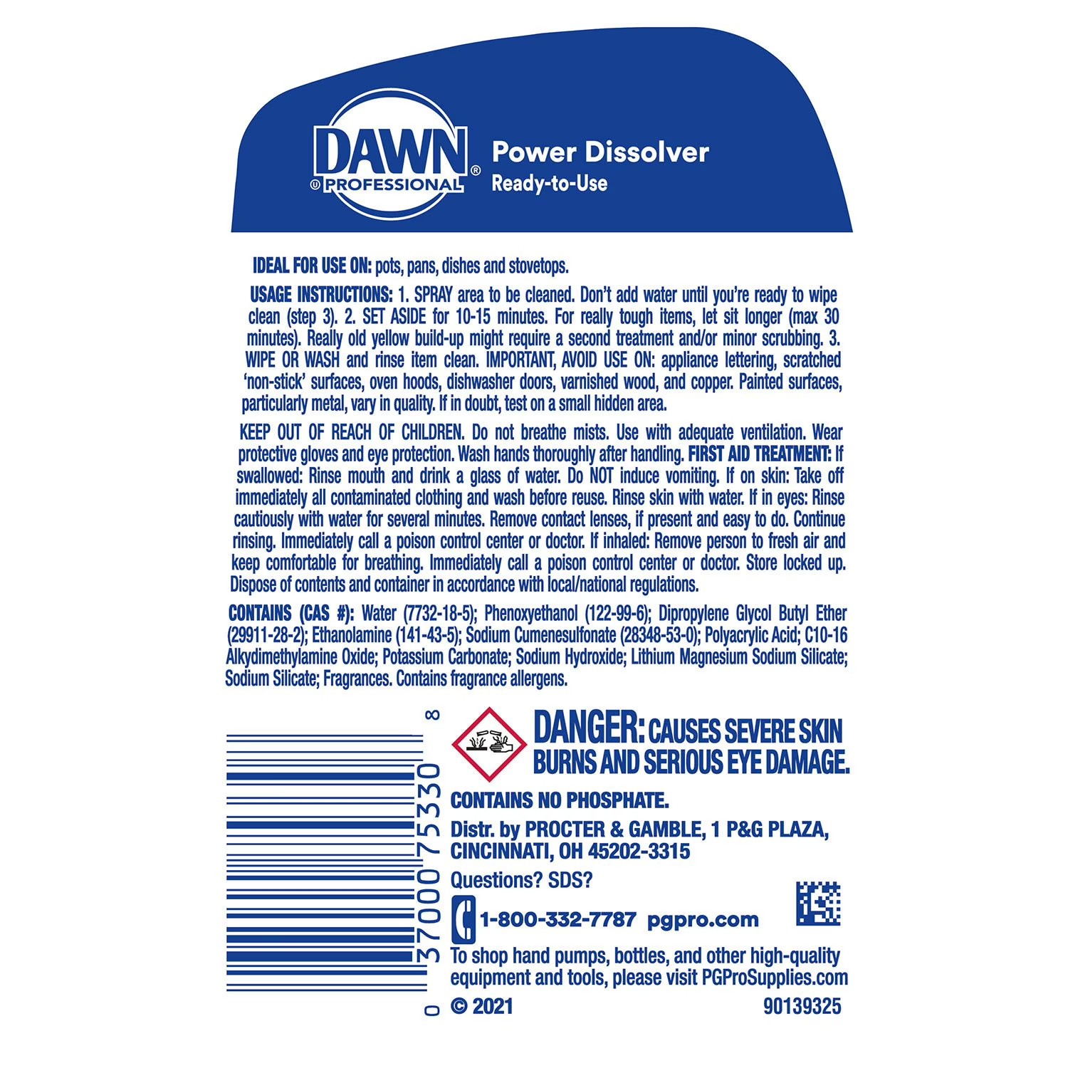 Dawn Professional Liquid Power Dissolver 32 Fluid Ounce Bottle
