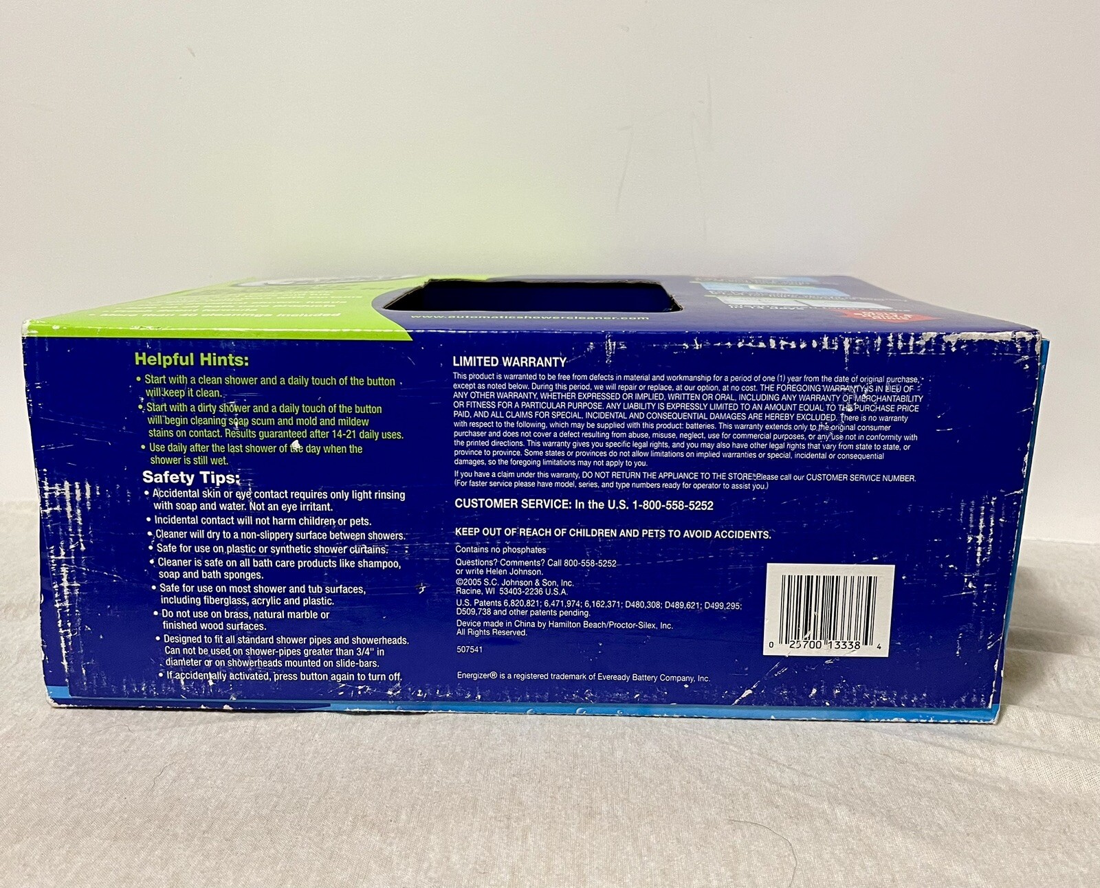 Scrubbing Bubbles Automatic Shower Cleaner Kit with 2 Refills Rotating Sprayer