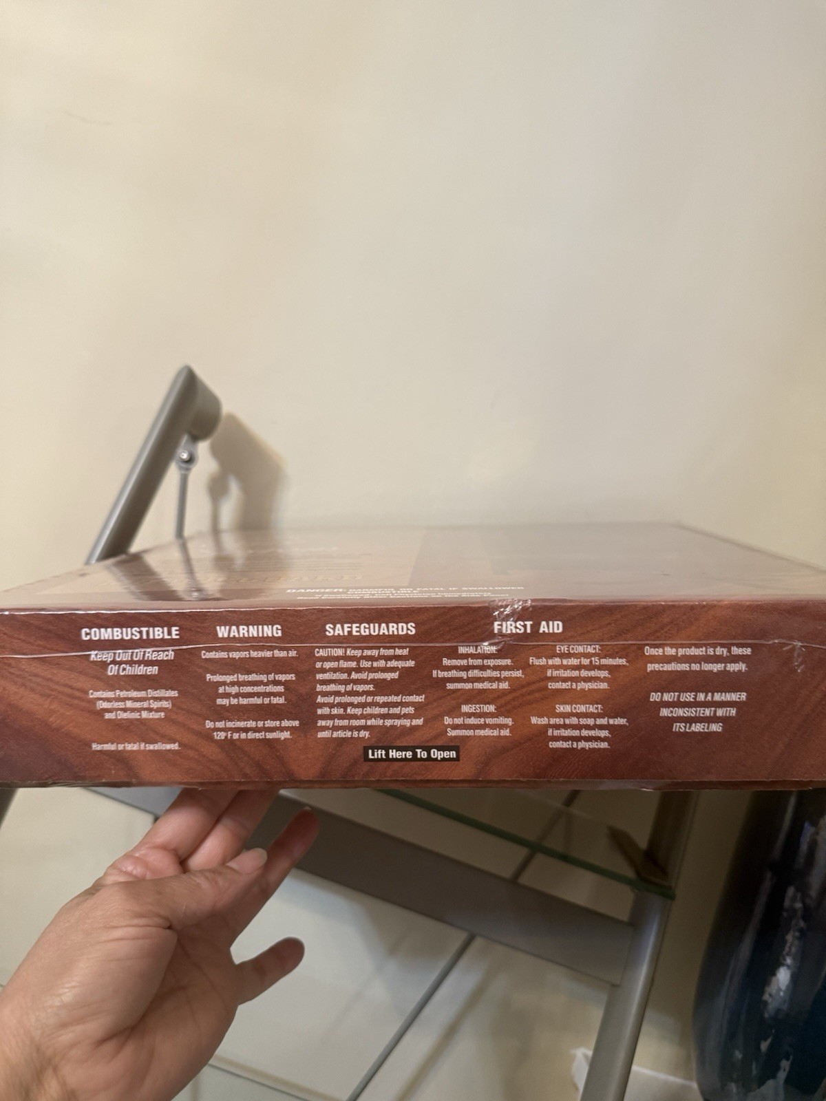 RHODES FURNITURE MIRACLE GUARD PREMIUM WOOD CARE SYSTEM KIT NEW SEALED BOX NEW .