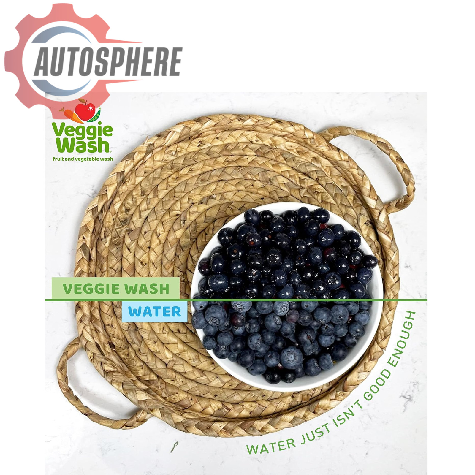 Veggie Wash Fruit & Vegetable Wash, Produce Wash and Cleaner, 16-Fluid Ounce 2pk