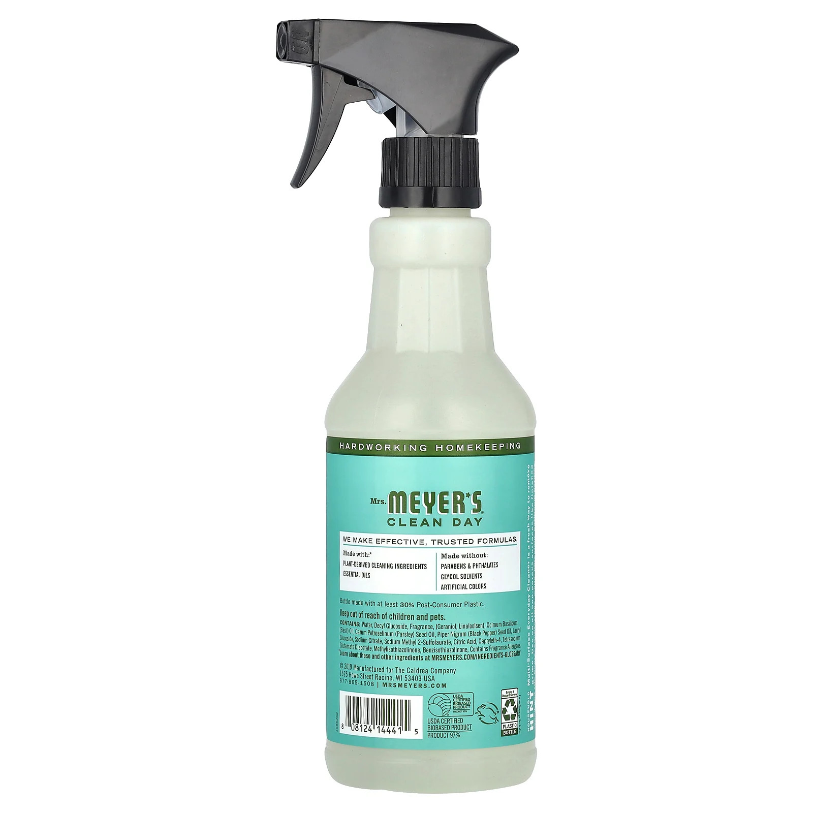 Multi-Surface Everyday Cleaner, Basil Scent, 16 fl oz (473 ml)