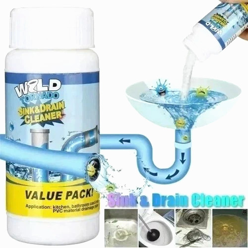 Wild Tornado Powerful Sink Drain Cleaner High Efficiency Clogging Cleaner 1~5x