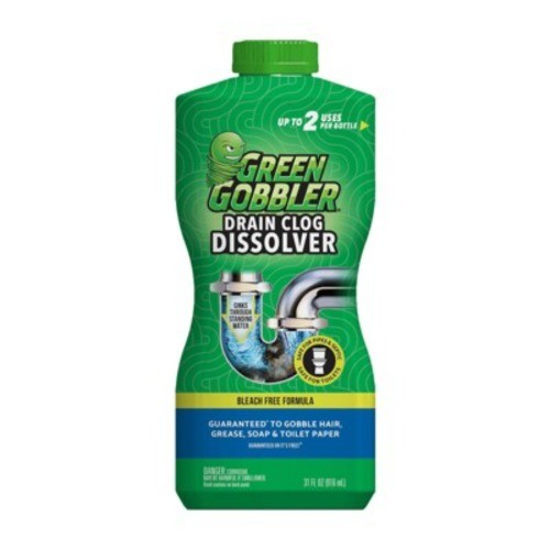 Unscented Drain Clog Dissolver – 31 fl oz: Liquid Gel, Paraben-Free