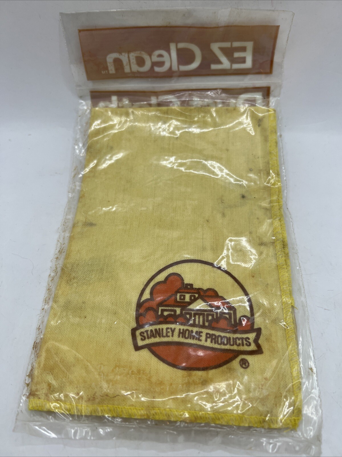 Vintage Stanley Home Products EZ Clean Dust Cloth Lemon Scented Sealed Package