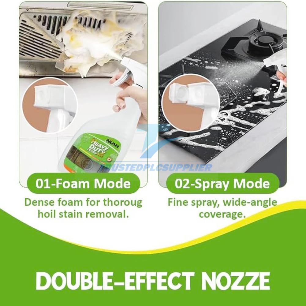 1/2PCS NUAN Heavy Duty Degreaser, Removes Grease & Grime, For Kitchen 16.91 oz