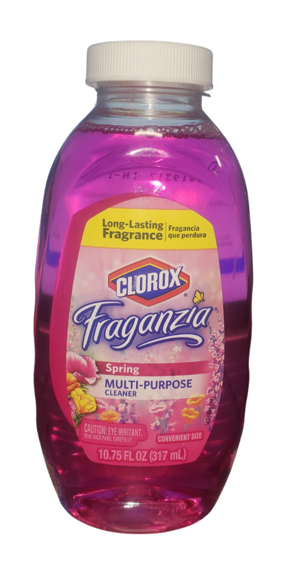 Clorox Fraganzia Spring Multi-Purpose Liquid Cleaner 10.75 oz Concentrated NEW