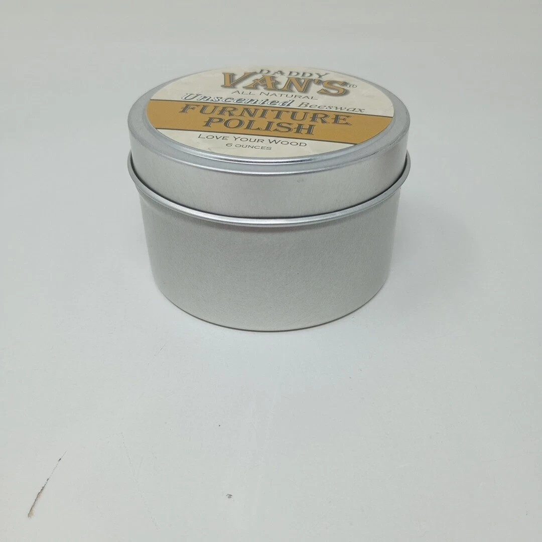 Daddy Van’s All Natural Unscented Beeswax Furniture Polish 6oz