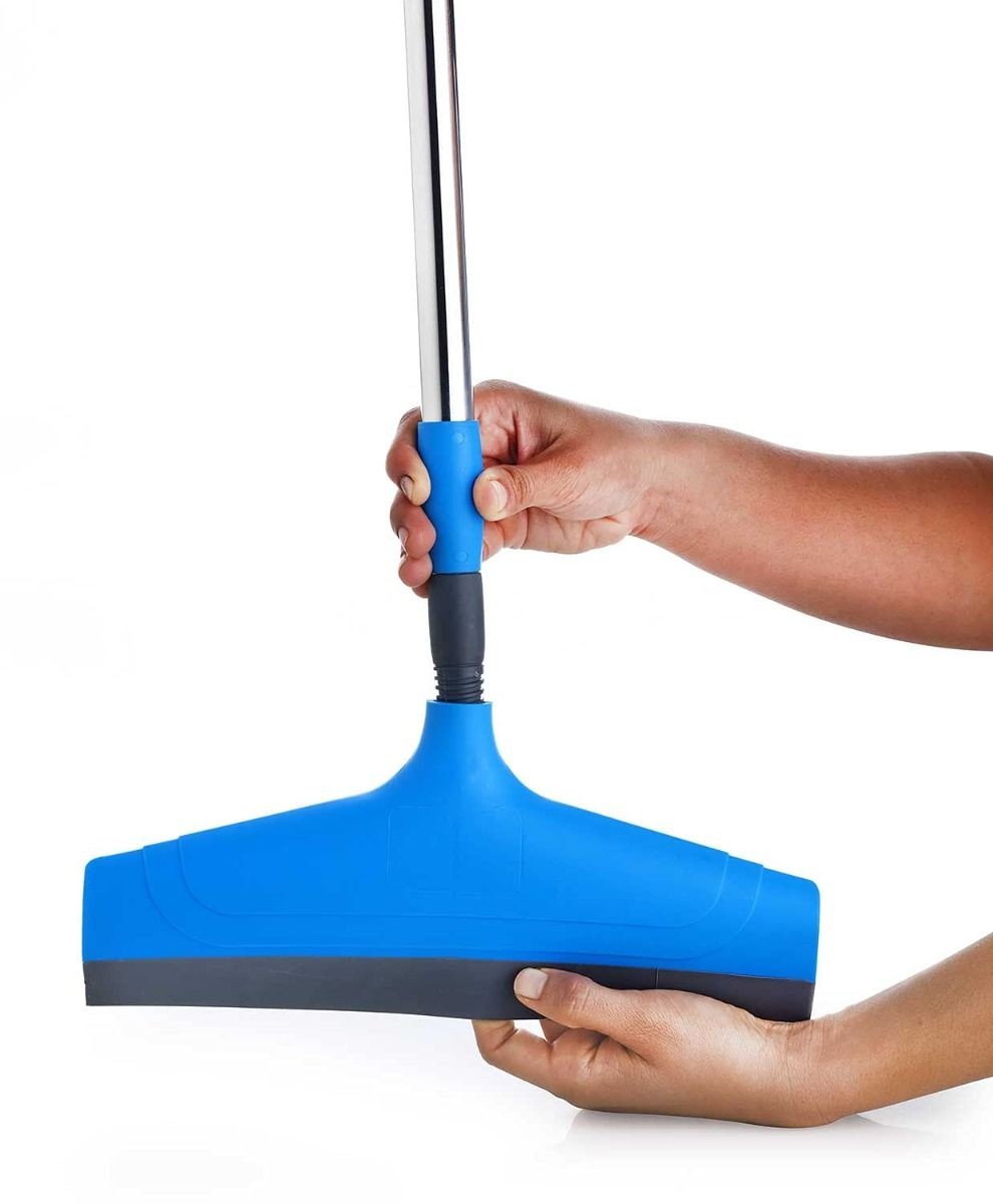 Durable Blue Floor Wiper Cleaner – Stainless Steel, Efficient Mess-Free Use