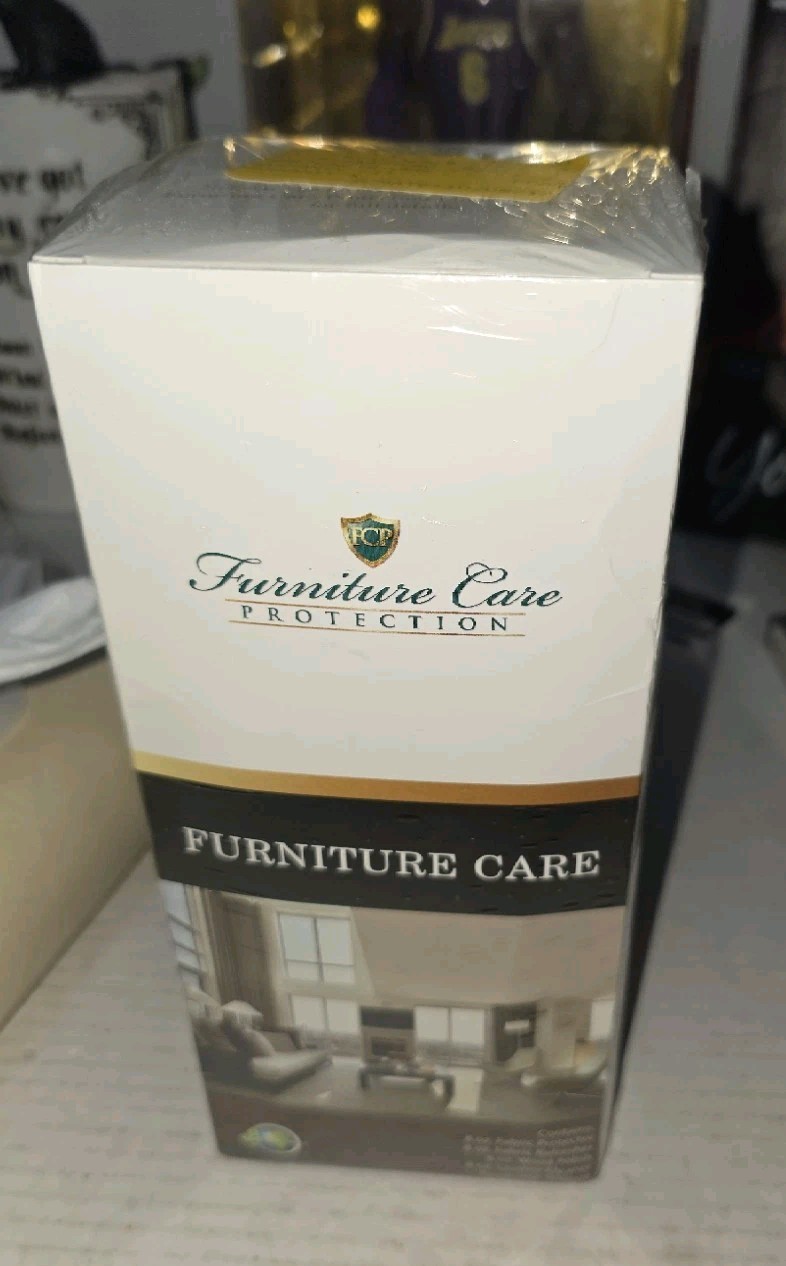 FCP Furniture Care Kit, Leather, Fabric, &Wood Cleaner Factory Sealed Box.