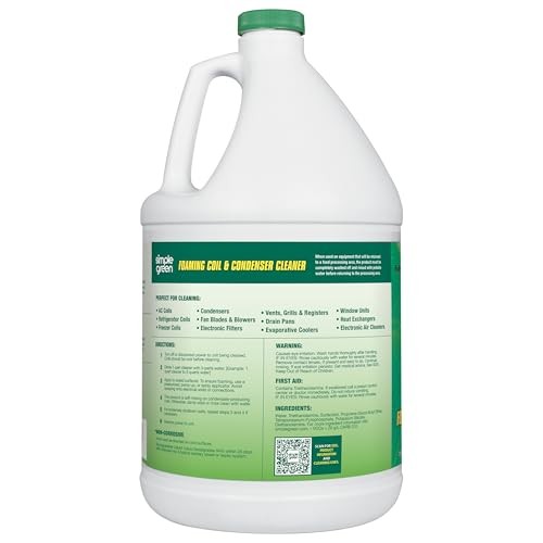 Foaming Coil Cleaner – Gallon 128 Fl Oz (Pack of 1)