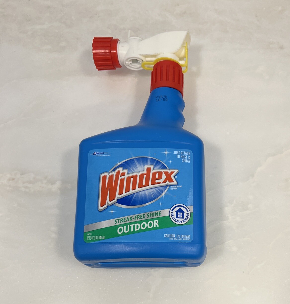 Windex Outdoor Window Cleaner For Glass Attach To Garden Hose 32 oz Concentrated