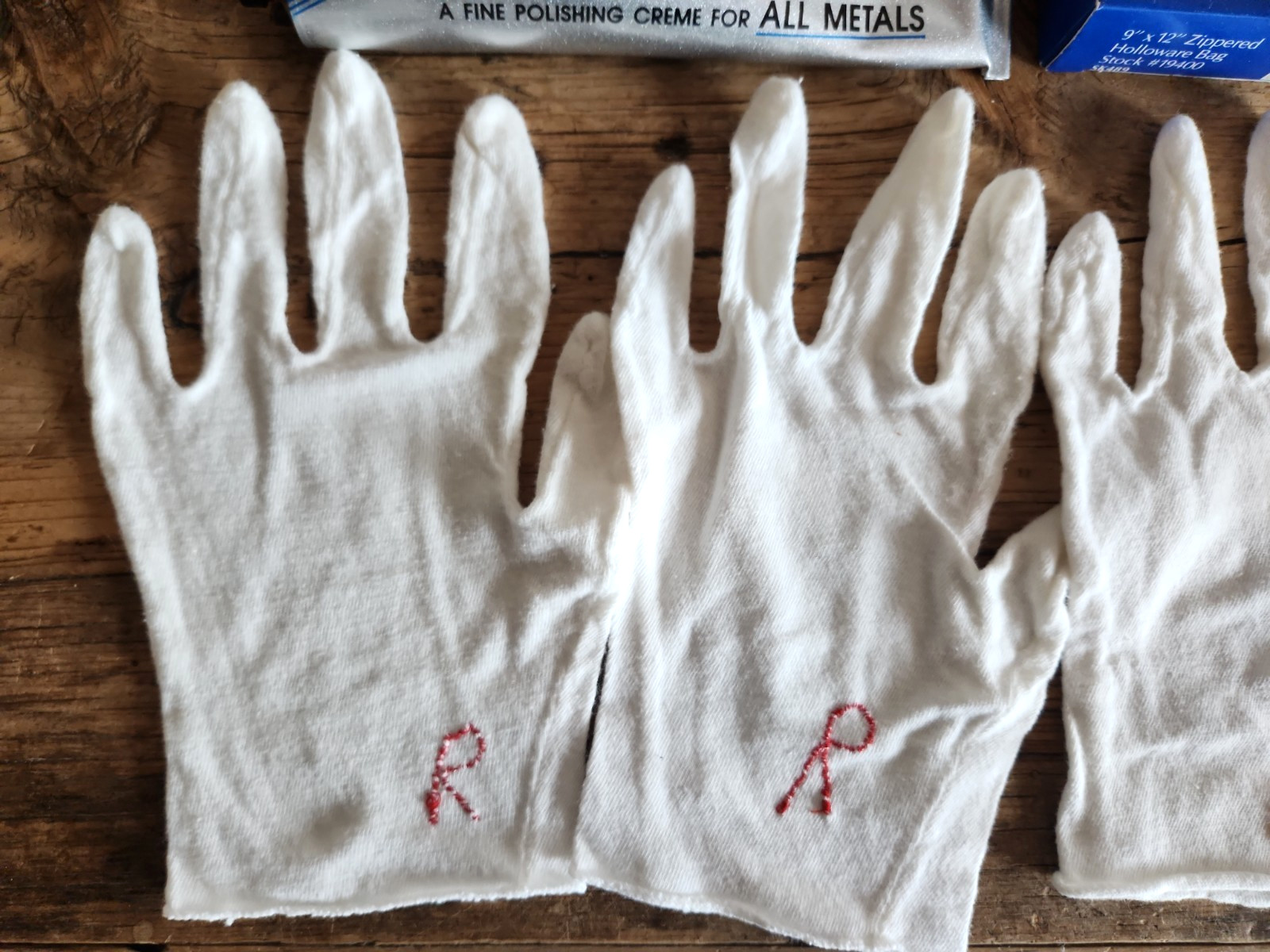 MAAS Fine Polishing Creme For All Metal Hagerty Silver Keeper Bags Gloves LOT