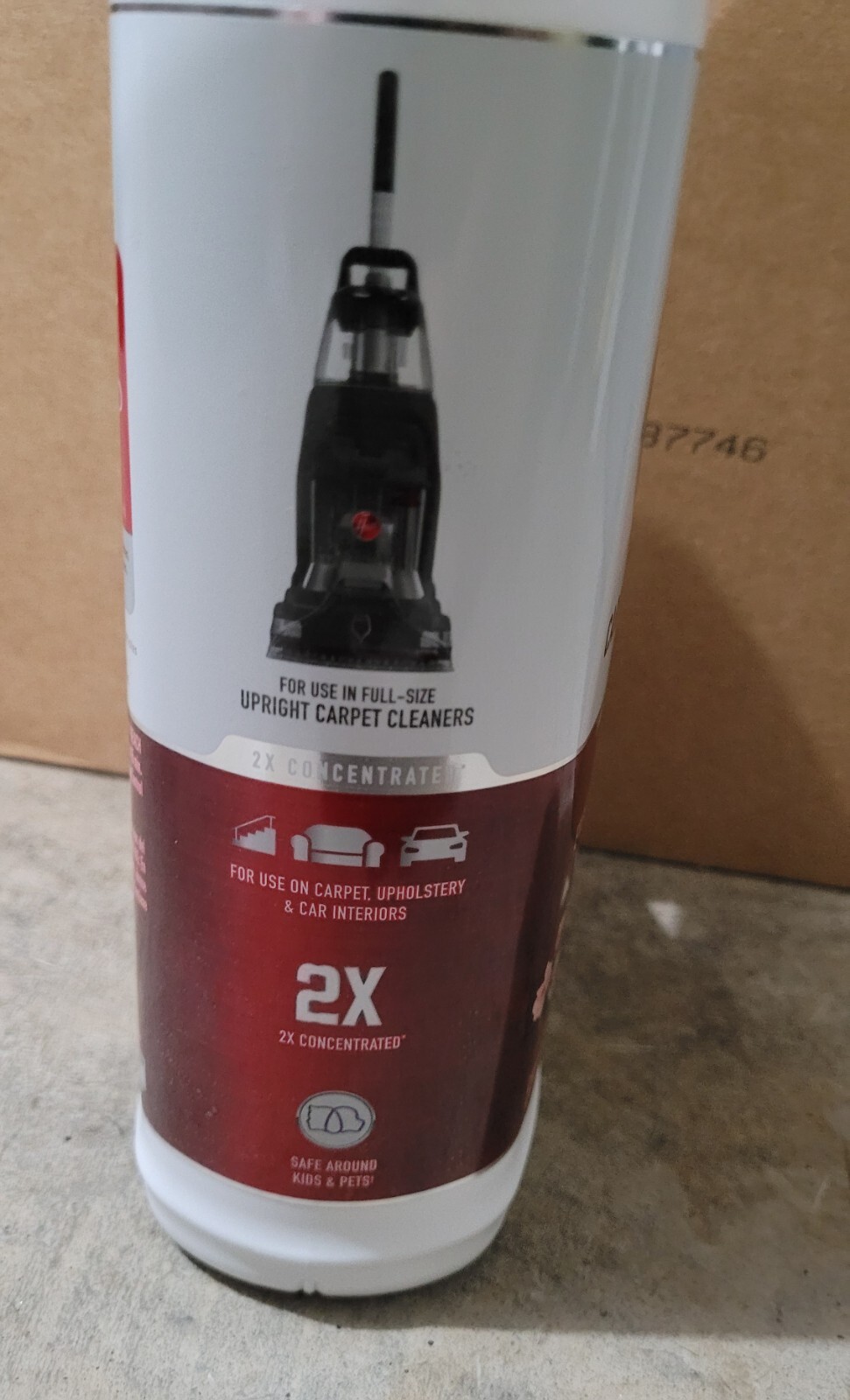 Hoover Everyday Dirt Grime Fighter Carpet Cleaner Solution 64 Oz (PACK OF 4)