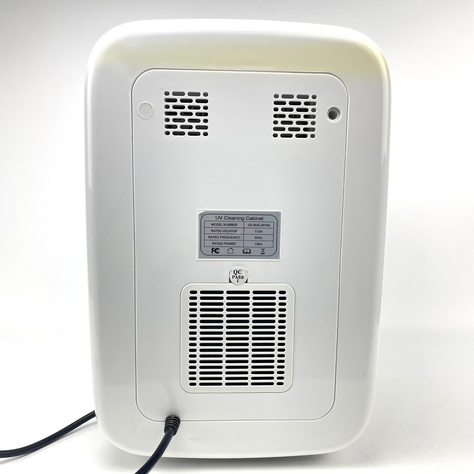 Vanelc UV Light Sterilizer Cabinet for Baby Bottles and other Items White