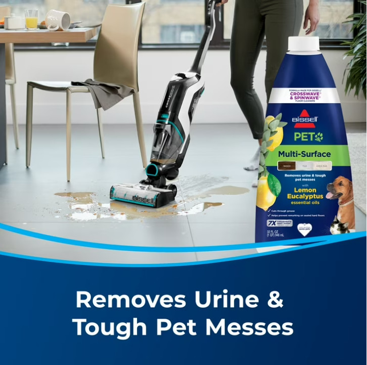 Wood Floor Formula for CrossWave & SpinWave – 32oz bottle| 1929