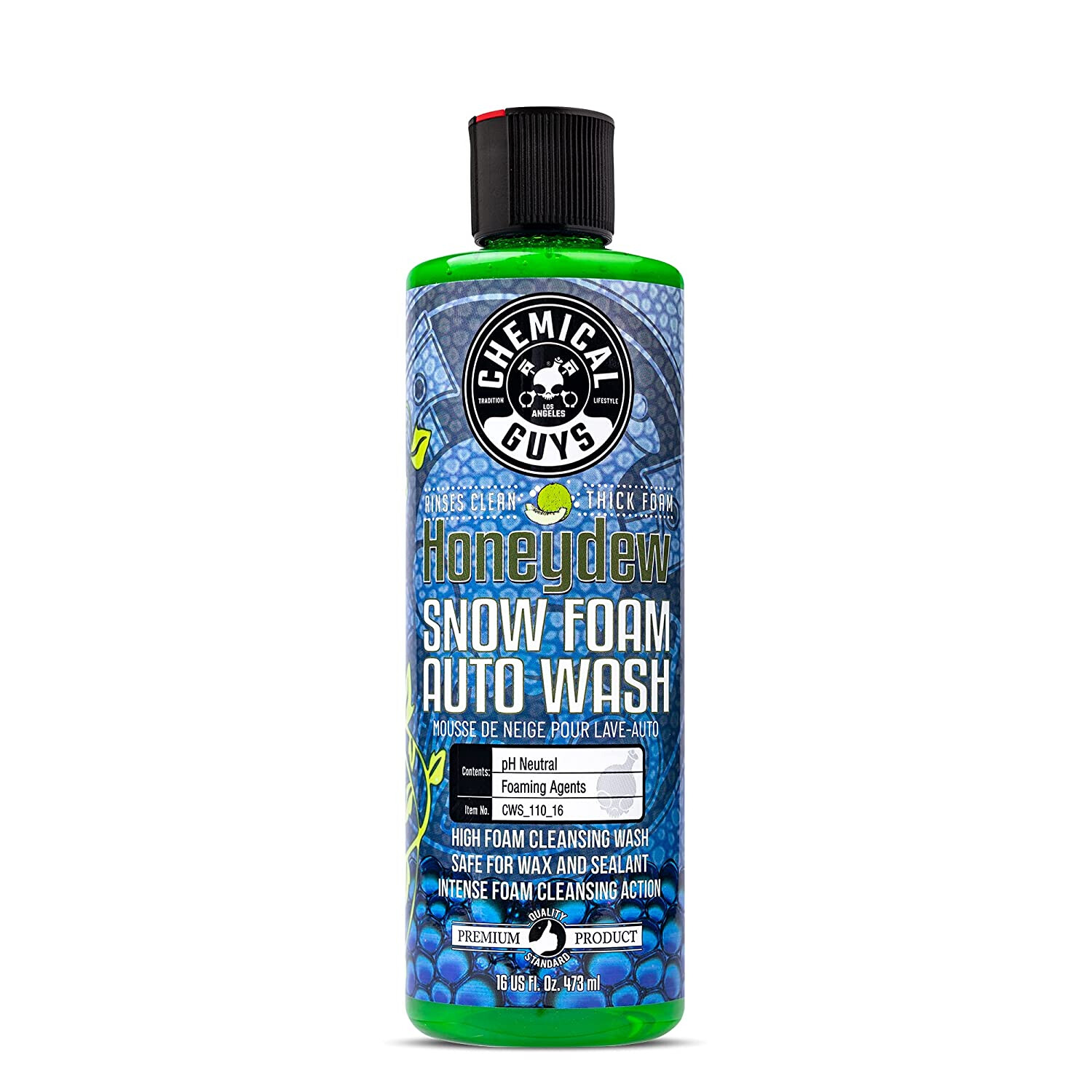 Car Wash Snow Foam Shampoo Pressure Washer Jet Gun Soap Cleanser Cannon 16 Oz