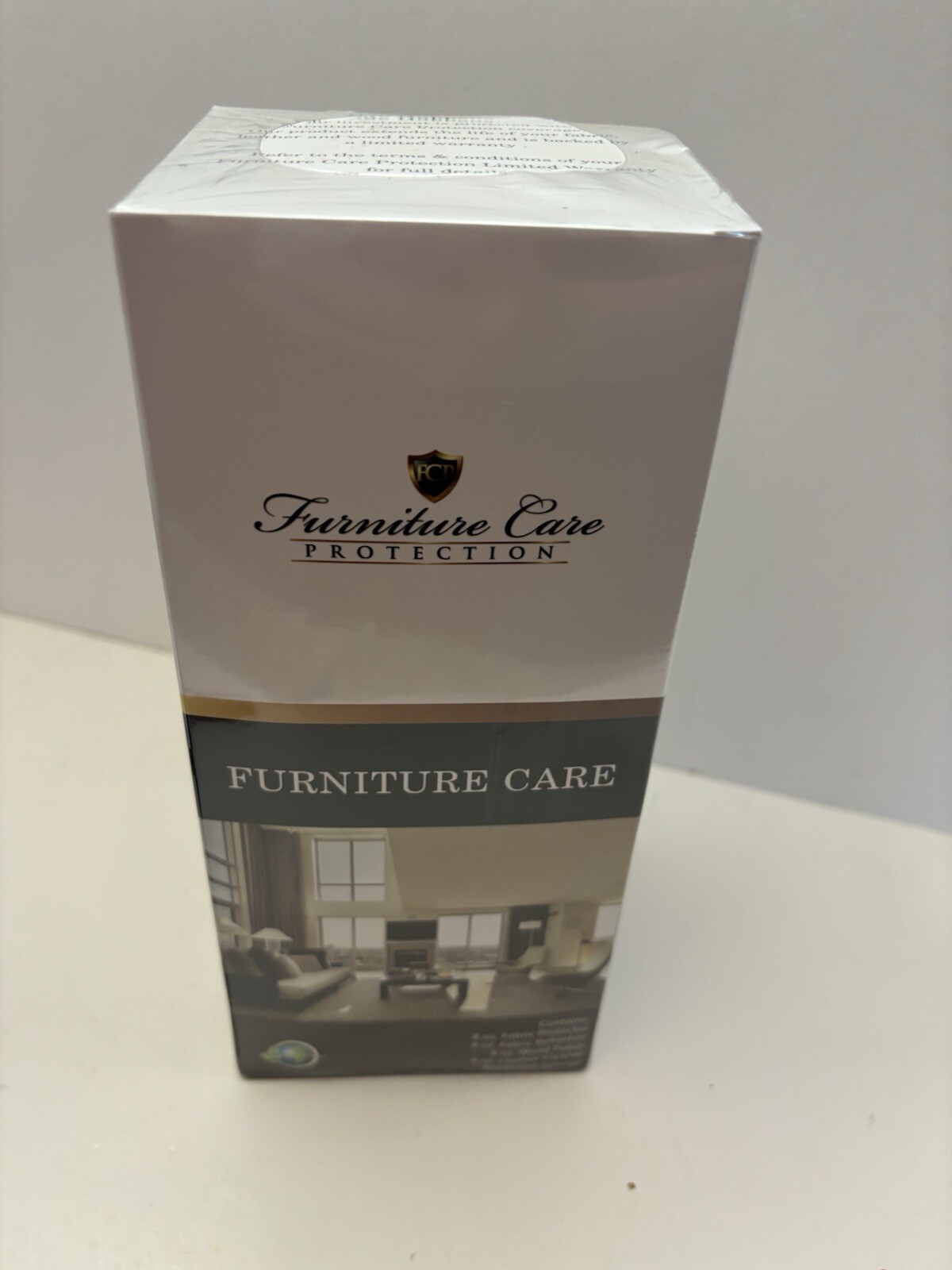 FURNITURE CARE PROTECTION Fabric/Refresher/Wood Polish/Leather Set SEALED