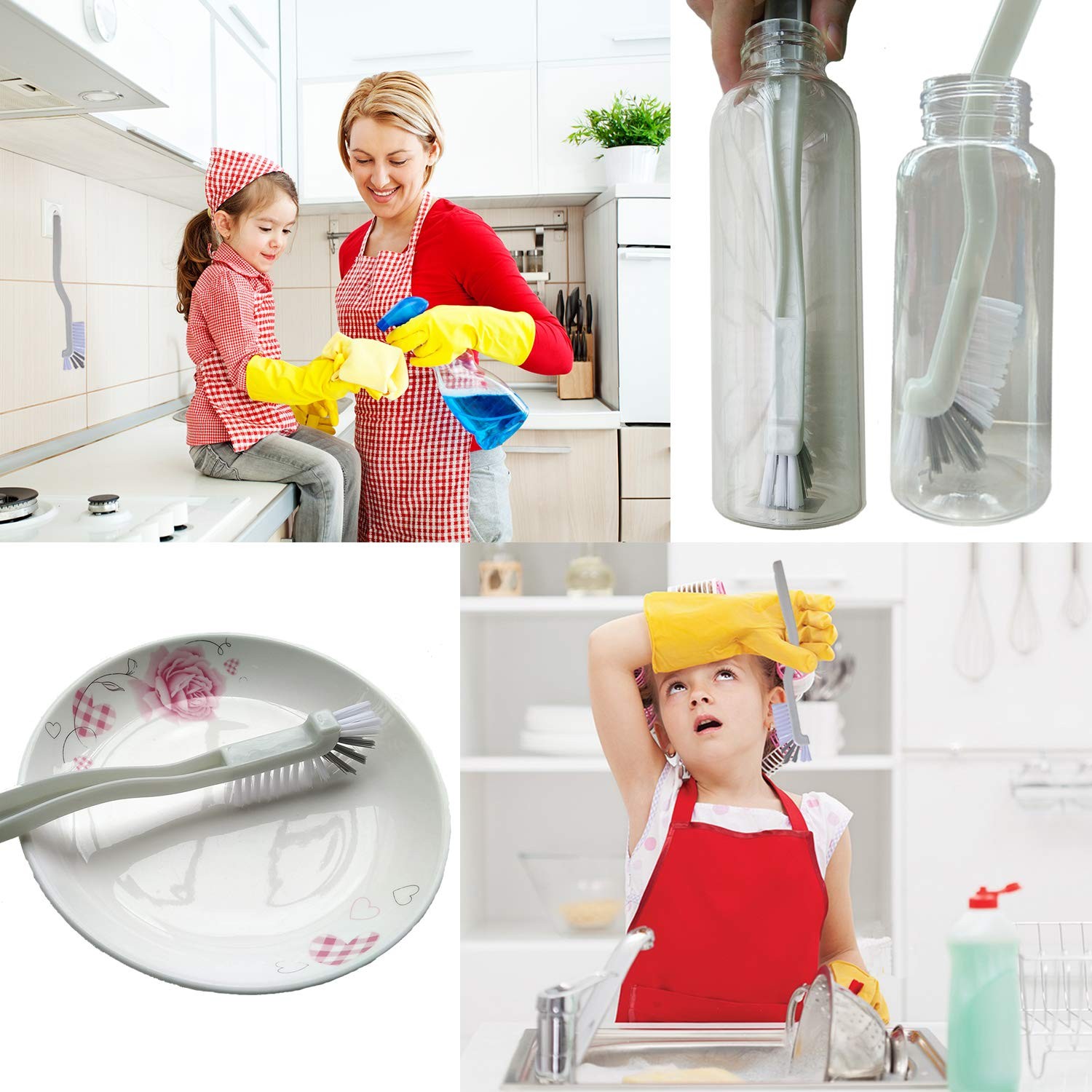 Cleaning Brushes Dish Brush Kitchen Washing Brush Set Shoe Brush Scrub Brush …