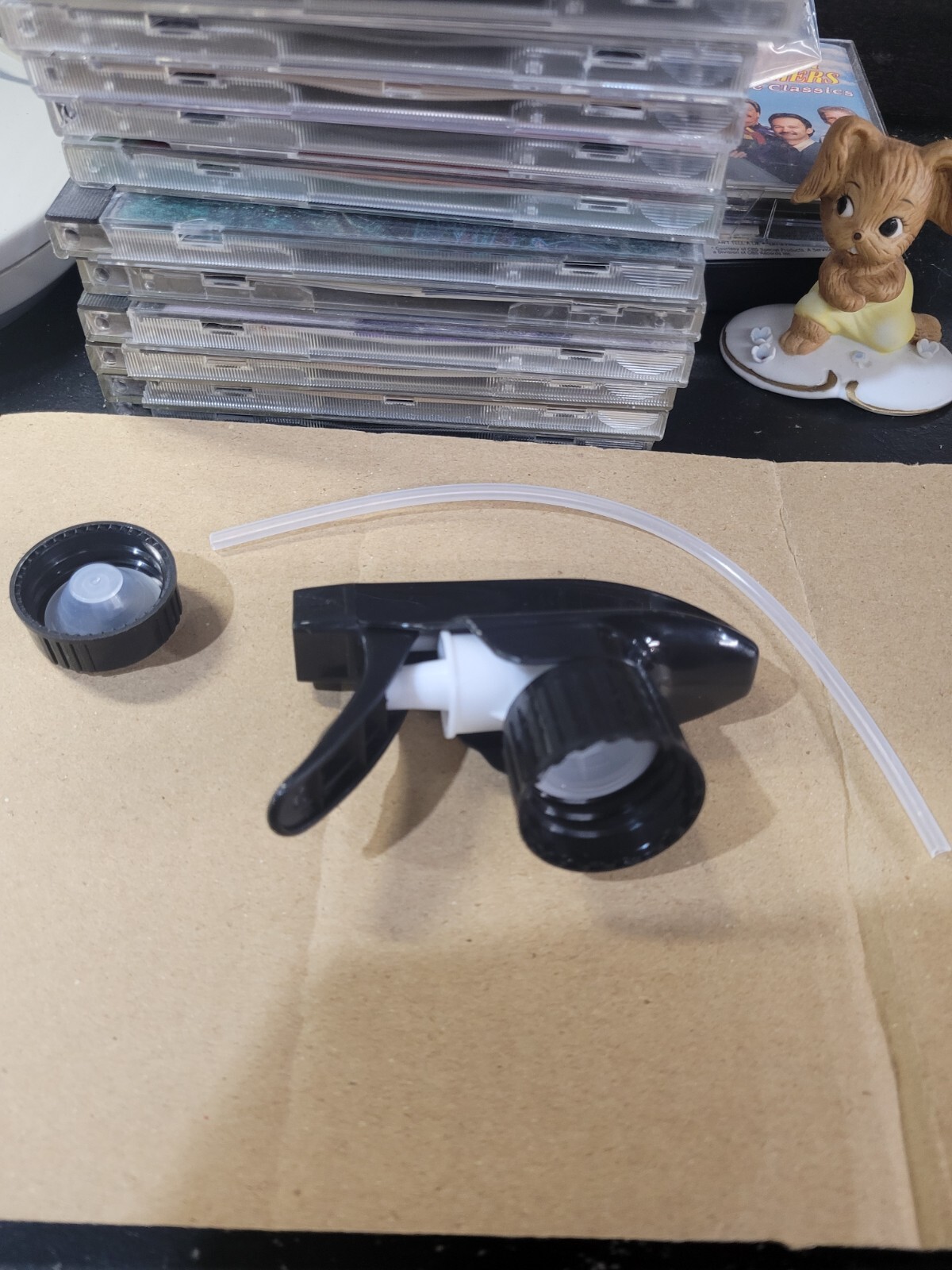 8 Sprayer Head Replacement – Mist and Stream Spray Trigger, 8″Tube & Safety cap