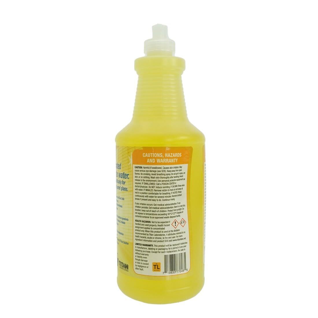 Glass Gleam Solar Cleaner 32 Oz Concentrate for Solar Panels Streak Free Shine