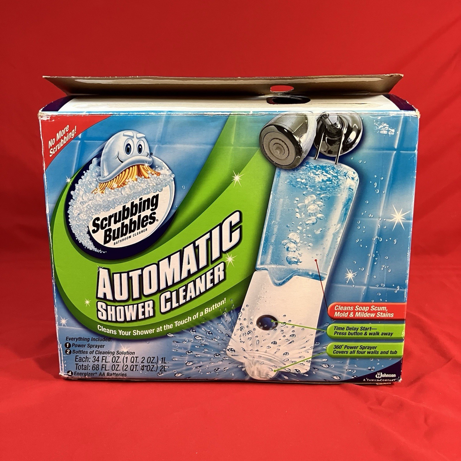 Scrubbing Bubbles Automatic Shower Cleaner Starter Kit Plus 2 Liters Of Liquid