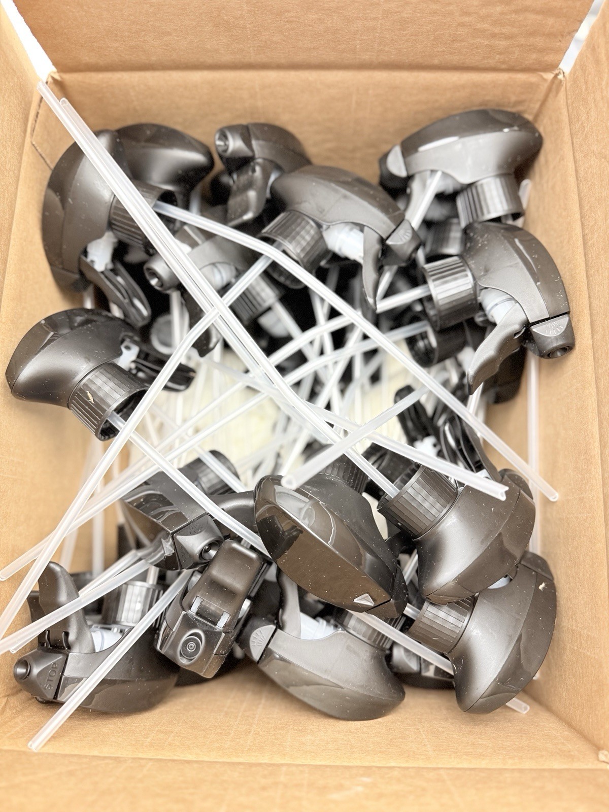 Lot Of 50, Ratchet Trigger Black Sprayers