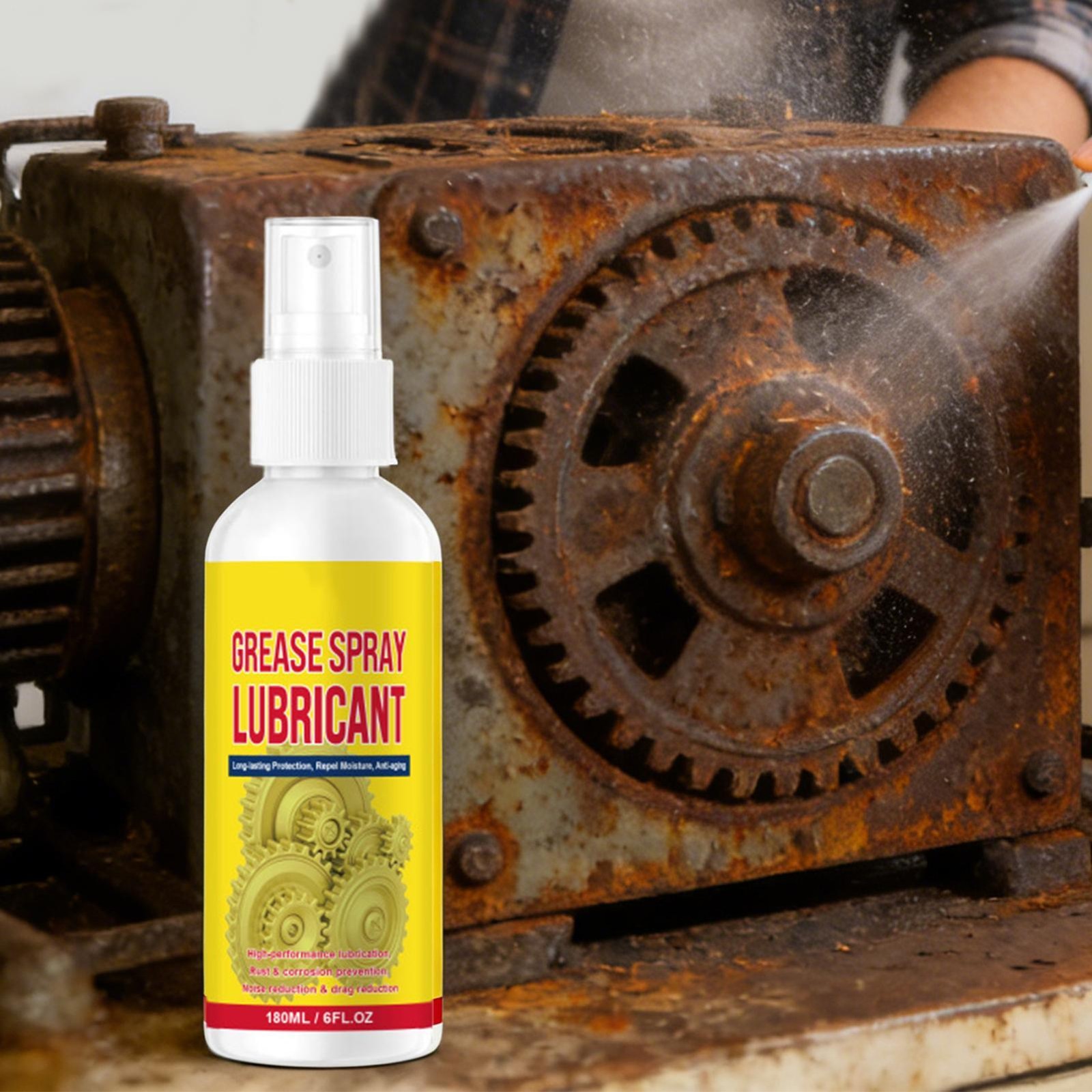 200ml Heavy-Duty Rust Remover Lubricant Spray with Citric & Sulfamic Acid