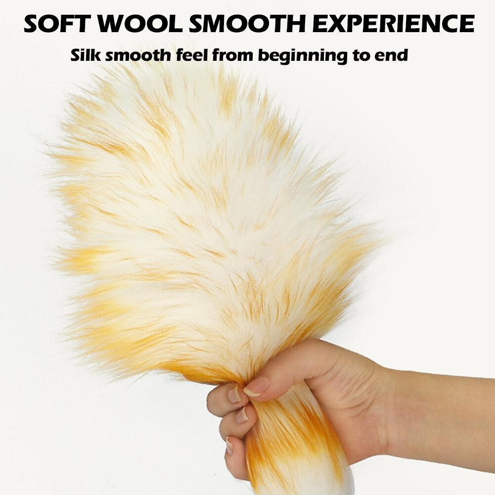 Artificial Ostrich Feather Duster Wool Duster Brush Anti Static Cleaning Tool US