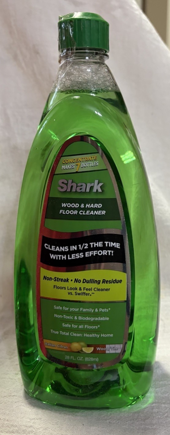 Shark Wood/Hard Floor Cleaner Italian Citrus Sonic Duo Tile Concentrate 28oz NEW