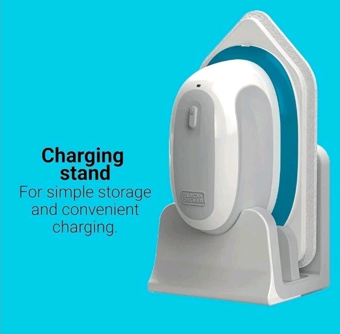 BLACK+DECKER BHPC220 Scumbuster Pro Rechargeable Power Scrubber/Stand/Pole (W3