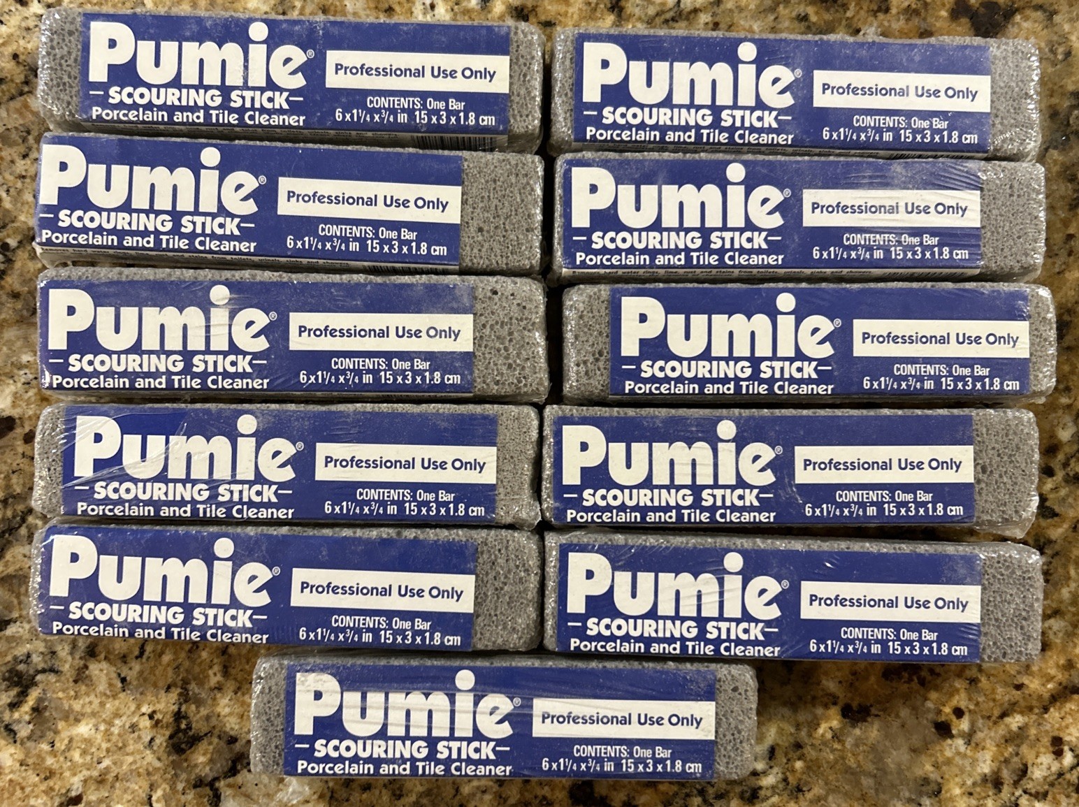 11 Pumie Institutional Pack Scouring Stick 6 x 1-1/4 × 3/4 in