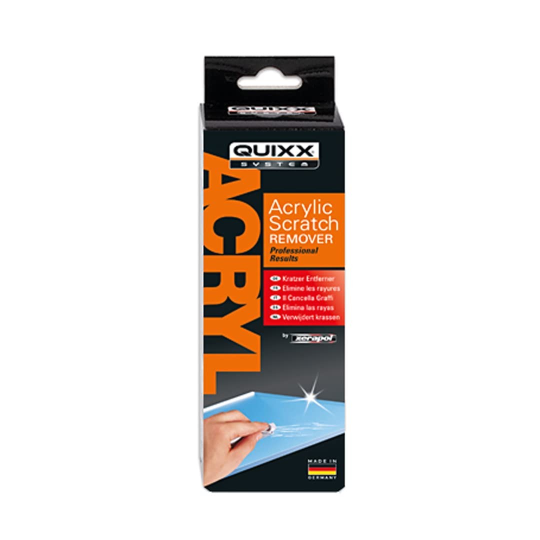 QUIXX 10003 Acrylic Scratch Remover – Removes Scratches From Clear Acrylic and P