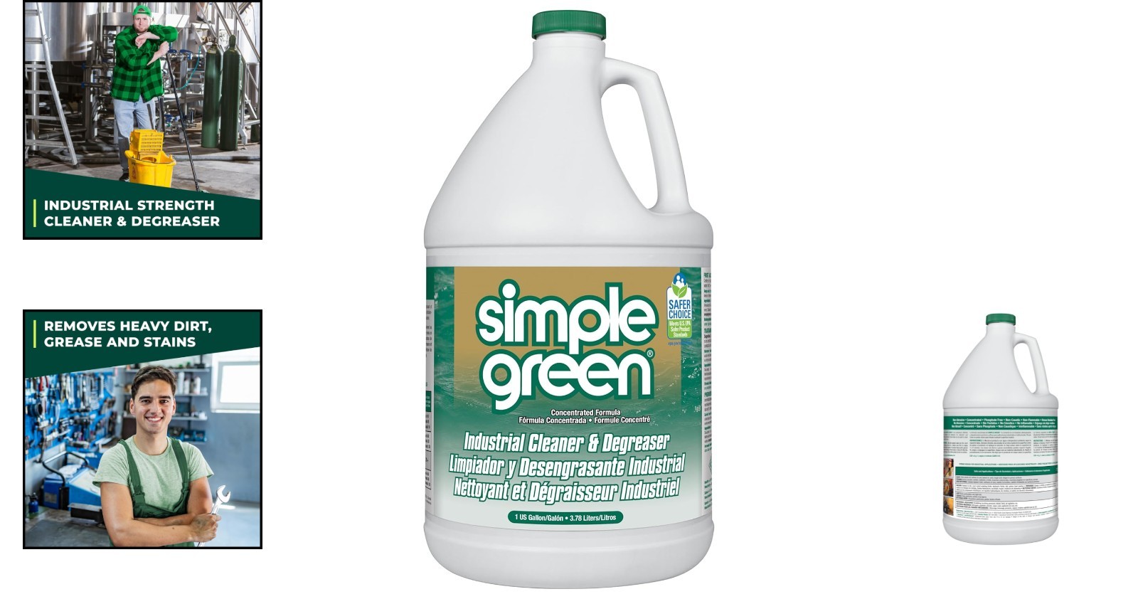 Versatile 1 Gallon Industrial Cleaner & Degreaser – Custom Dilute for Any Task