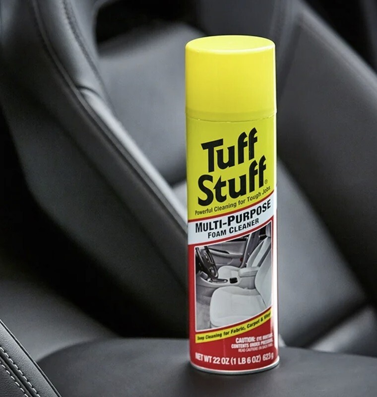 Tuff Stuff 13147WB Multi-Purpose Auto Interior & Carpet Foam Cleaner, 22 oz