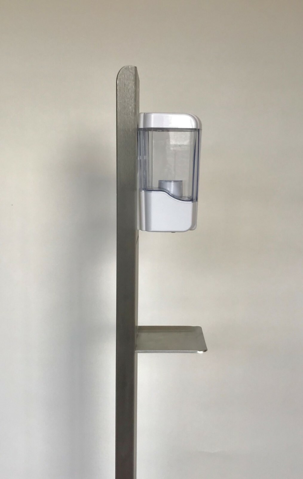 Stainless Steel Portable Hands Free Sanitizer Dispenser Stand